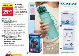 Biedronka Wkłady do butelki lub dzbanka bądź butelka filtrująca oferta