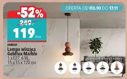 Biedronka Lampa wisząca Goldlux Marble oferta