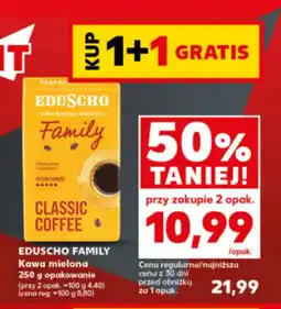 Kaufland Kawa mielona Eduscho oferta