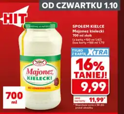 Kaufland Majonez Społem Kielce oferta