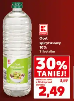 Kaufland Ocet spirytusowy Kaufland oferta