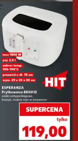 Kaufland Frytkownica Esperanza oferta