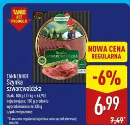 ALDI TANNENHOF Szynka szwarcwaldzka oferta
