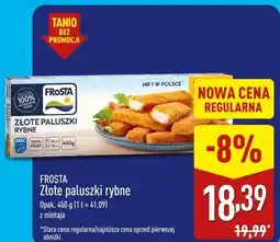 ALDI FROSTA Złote paluszki rybne oferta