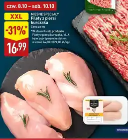 ALDI Mięsne Specjały Filety z piersi kurczaka oferta