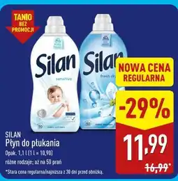 ALDI Silan Płyn do płukania oferta