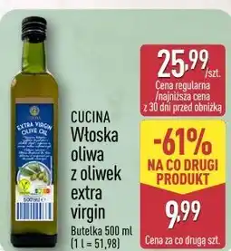 ALDI CUCINA Włoska oliwa z oliwek extra virgin oferta