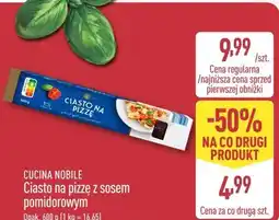 ALDI CUCINA NOBILE Ciasto na pizzę z sosem pomidorowym oferta