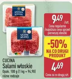 ALDI CUCINA Salami włoskie oferta