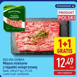 ALDI Dolina Dobra Mięso mielone z łopatki wieprzowej oferta