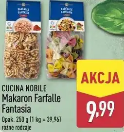 ALDI CUCINA NOBILE Makaron Farfalle Fantasia oferta