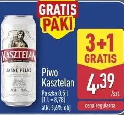 ALDI Piwo Kasztelan Jasne Pełne oferta