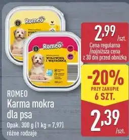 ALDI Romeo Karma mokra dla psa oferta