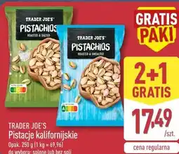 ALDI TRADER JOE'S Pistacje kalifornijskie oferta