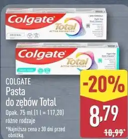 ALDI Colgate Pasta do zębów Total oferta