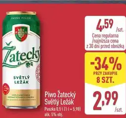 ALDI Piwo Žatecký Světlý Ležák oferta