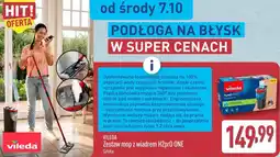 ALDI VILEDA Zestaw mop z wiadrem H2prO ONE oferta