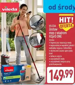 ALDI VILEDA Zestaw mop z wiadrem H2PrO ONE oferta