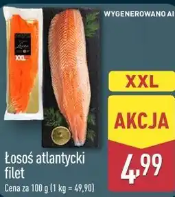 ALDI Łosoś atlantycki filet oferta