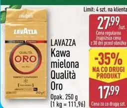 ALDI Lavazza Kawa mielona Qualità Oro oferta
