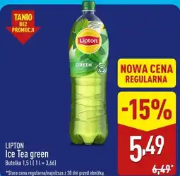 ALDI Lipton Ice Tea green oferta