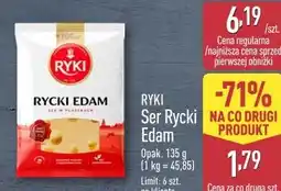 ALDI Ryki Ser Rycki Edam w plastrach oferta