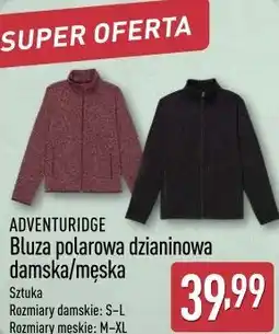 ALDI ADVENTURIDGE Bluza polarowa dzianinowa damska/męska oferta