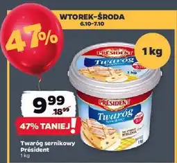 Netto Twaróg sernikowy President oferta