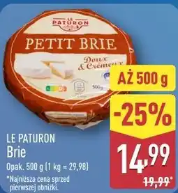 ALDI Le Paturon Brie oferta