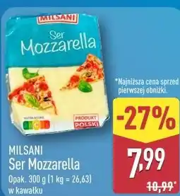 ALDI Milsani Ser Mozzarella w kawałku oferta