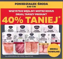 Netto Wszystkie wędliny Mistrz Rohus oferta