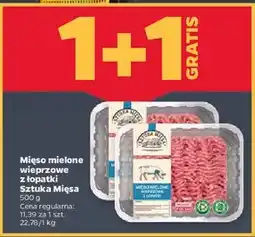 Netto Sztuka Mięsa Mięso mielone wieprzowe z łopatki oferta