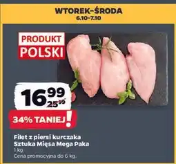 Netto Filet z piersi kurczaka Sztuka Mięsa Mega Paka oferta