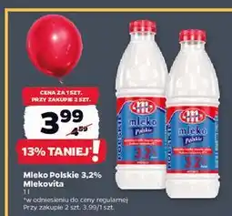 Netto Mleko Polskie 3,2% Mlekovita oferta