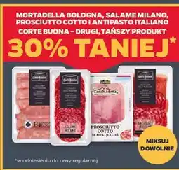 Netto Mortadella Bologna, Salame Milano, Prosciutto Cotto i Antipasto Italiano Corte Buona oferta
