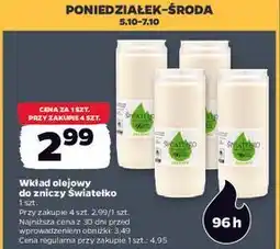 Netto Wkład olejowy do zniczy Światełko oferta