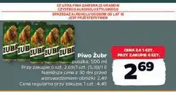 Netto Piwo Żubr oferta