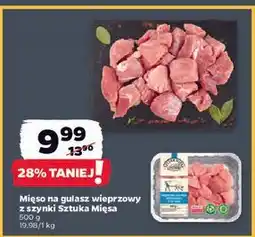 Netto Sztuka Mięsa Mięso na gulasz wieprzowy z szynki oferta