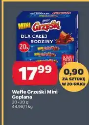 Netto Wafle Grześki Mini Goplana oferta
