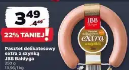 Netto Pasztet delikatesowy extra z szynką JBB Bałdyga oferta
