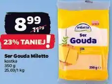 Netto Ser Gouda Miletto kostka oferta