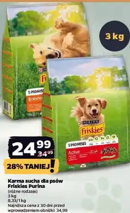 Netto Karma sucha dla psów Friskies Purina oferta