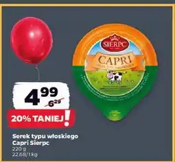 Netto Serek typu włoskiego Capri Sierpc oferta