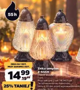 Netto Znicz lampion Z-S55H oferta