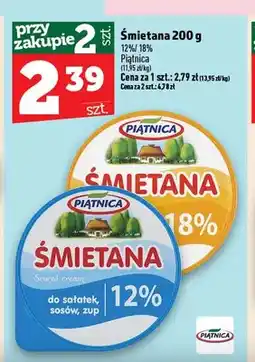 Topaz Śmietana Piątnica 12% oferta