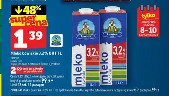 Mleko UHT Łowickie Łowicz 3,2%