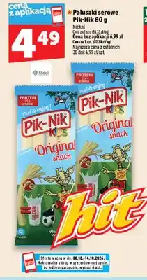 Topaz Paluszki serowe Pik-Nik Nickal oferta