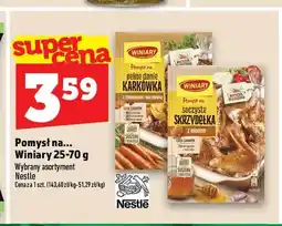 Topaz Pomysł na... pełne danie karkówka z ziemniakami i marchewką Winiary oferta