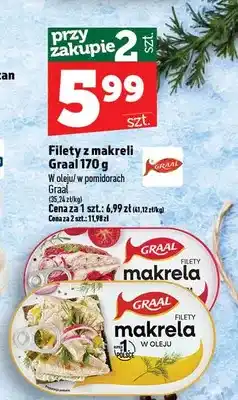 Topaz Filety z makreli w oleju Graal oferta