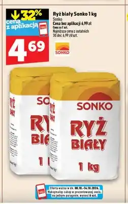 Topaz Ryż biały Sonko oferta